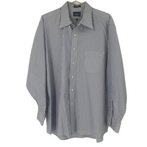 ALLEN SOLLY button down shirt 17.5 34-35